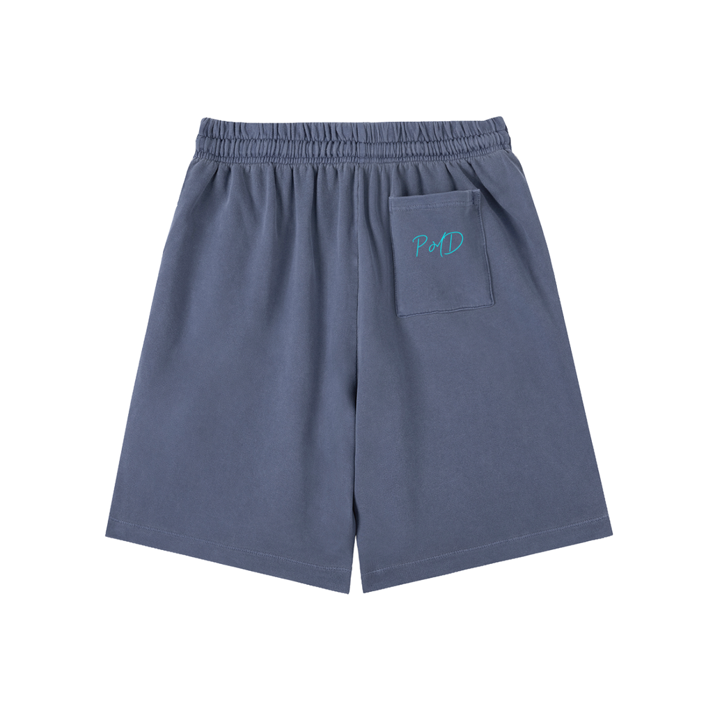 Vintage Wash Cotton Shorts