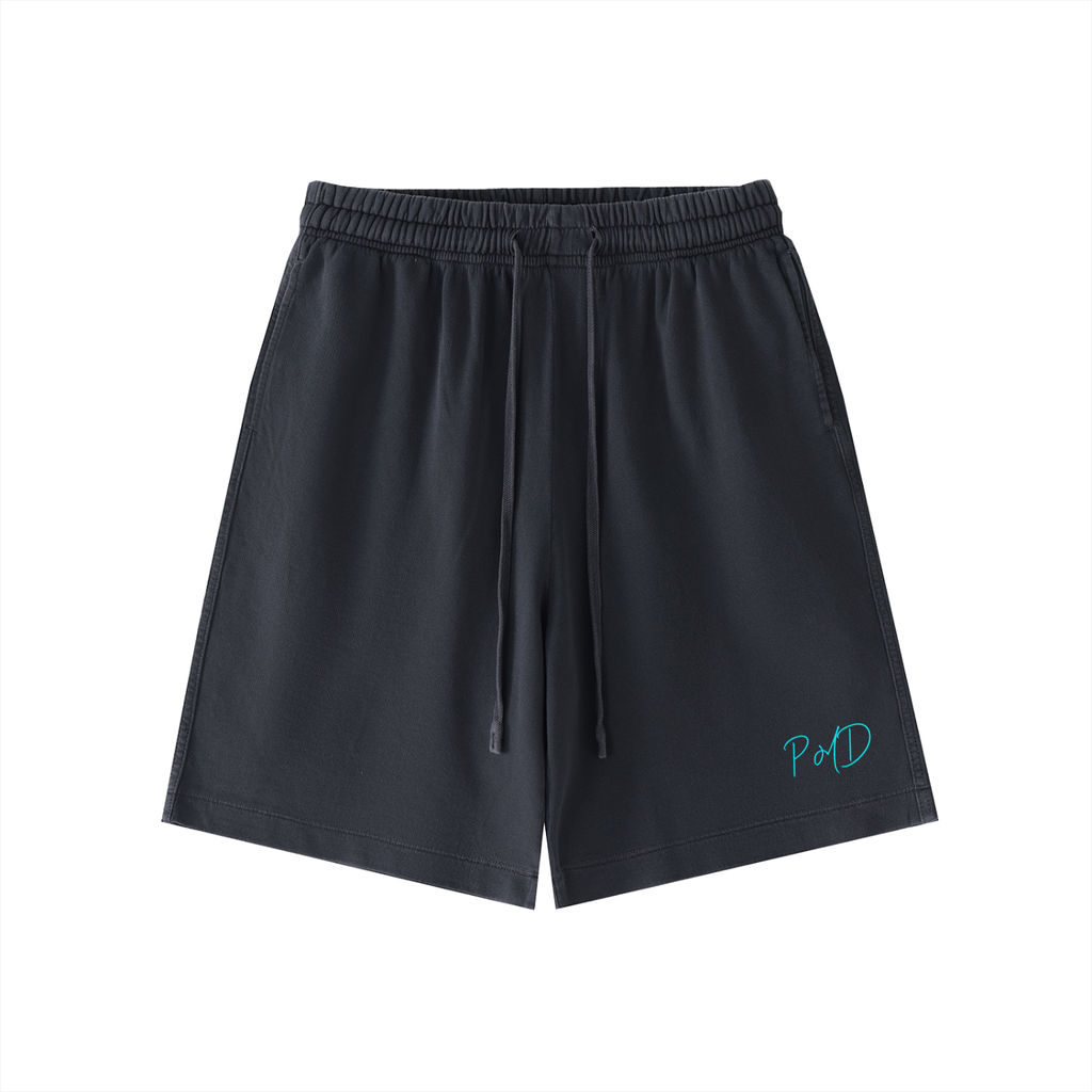 Vintage Wash Cotton Shorts