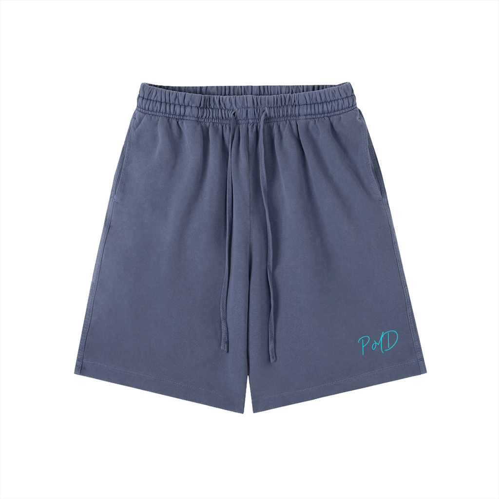 Vintage Wash Cotton Shorts